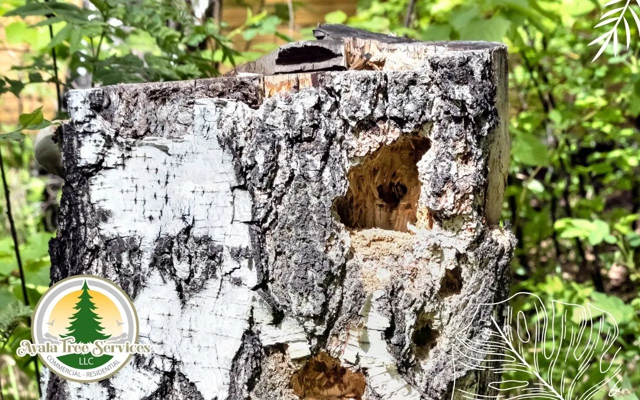 Pest Infestation from Tree Stumps