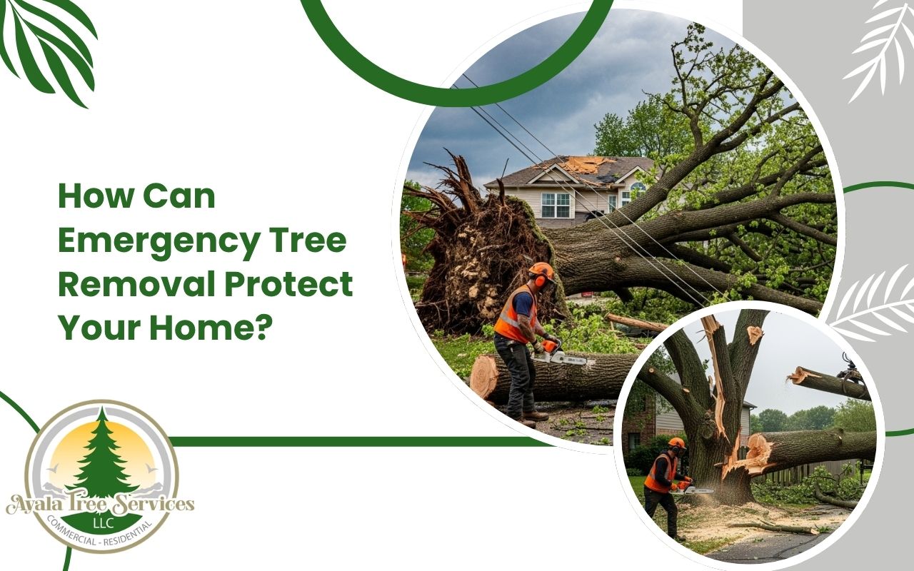 emergency tree removal for driveway blockage after storm damage