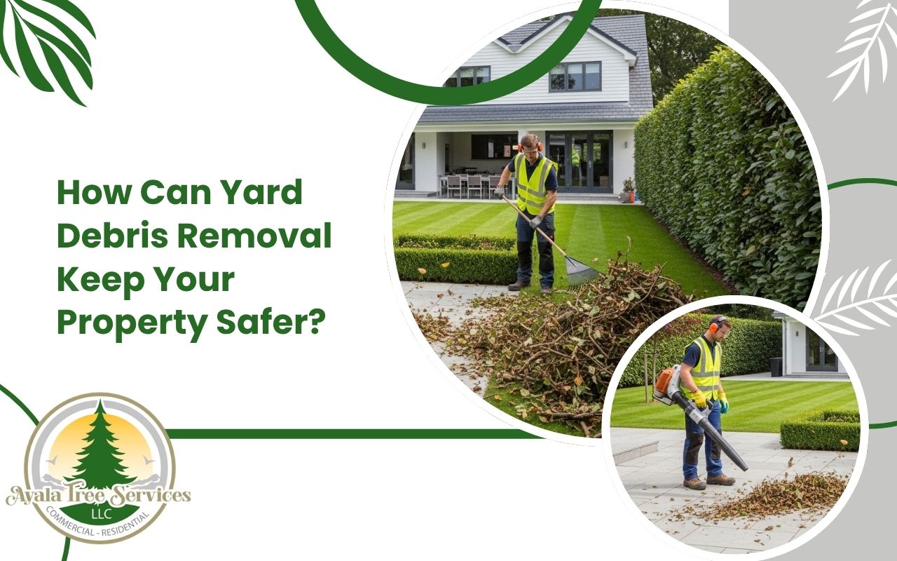 yard debris removal for a clean and safe backyard