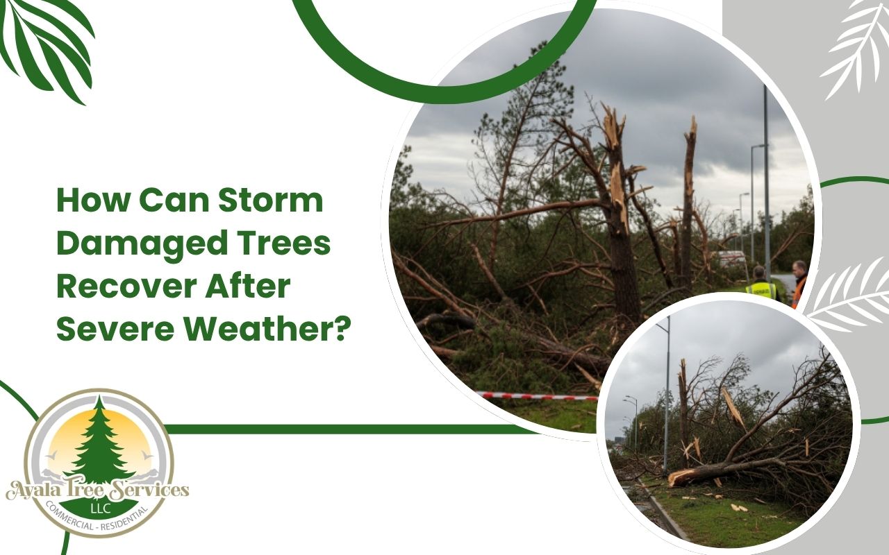storm damaged trees inspection after severe weather